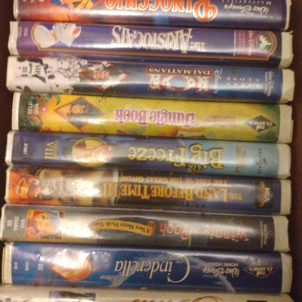 VHS tapes